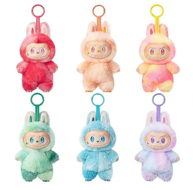 Popmart Labubu Blind box The Monsters Lisa Seme Heart Macarrr Vinyl Base Series Trendy Toy Decorations Birthday Gifts