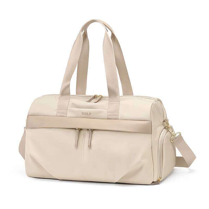 GOLF Hand Lage Women Duffle Bag With Shoe Compartment Foldable Nylon Travel Handbag Lightweight Dry Wet Separation