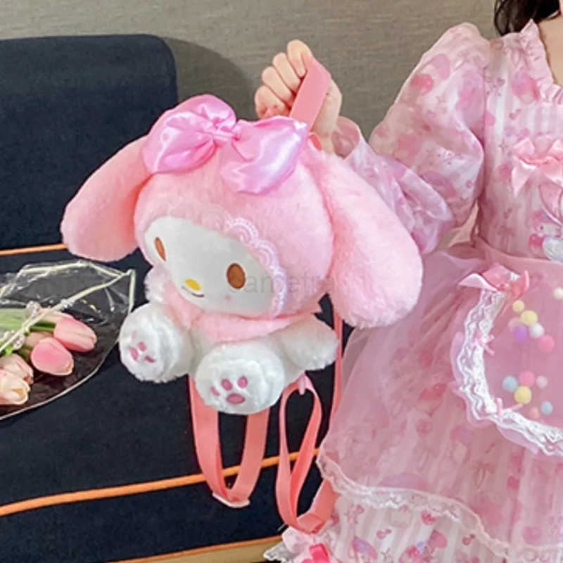 Sanrio Sanrio 2024 New My Melody Lolita Dress Kawaii Kids Girl Cosplay Clothing Cute Halloween Birthday Party Role Play Tutu Dress Gift XJ250618
