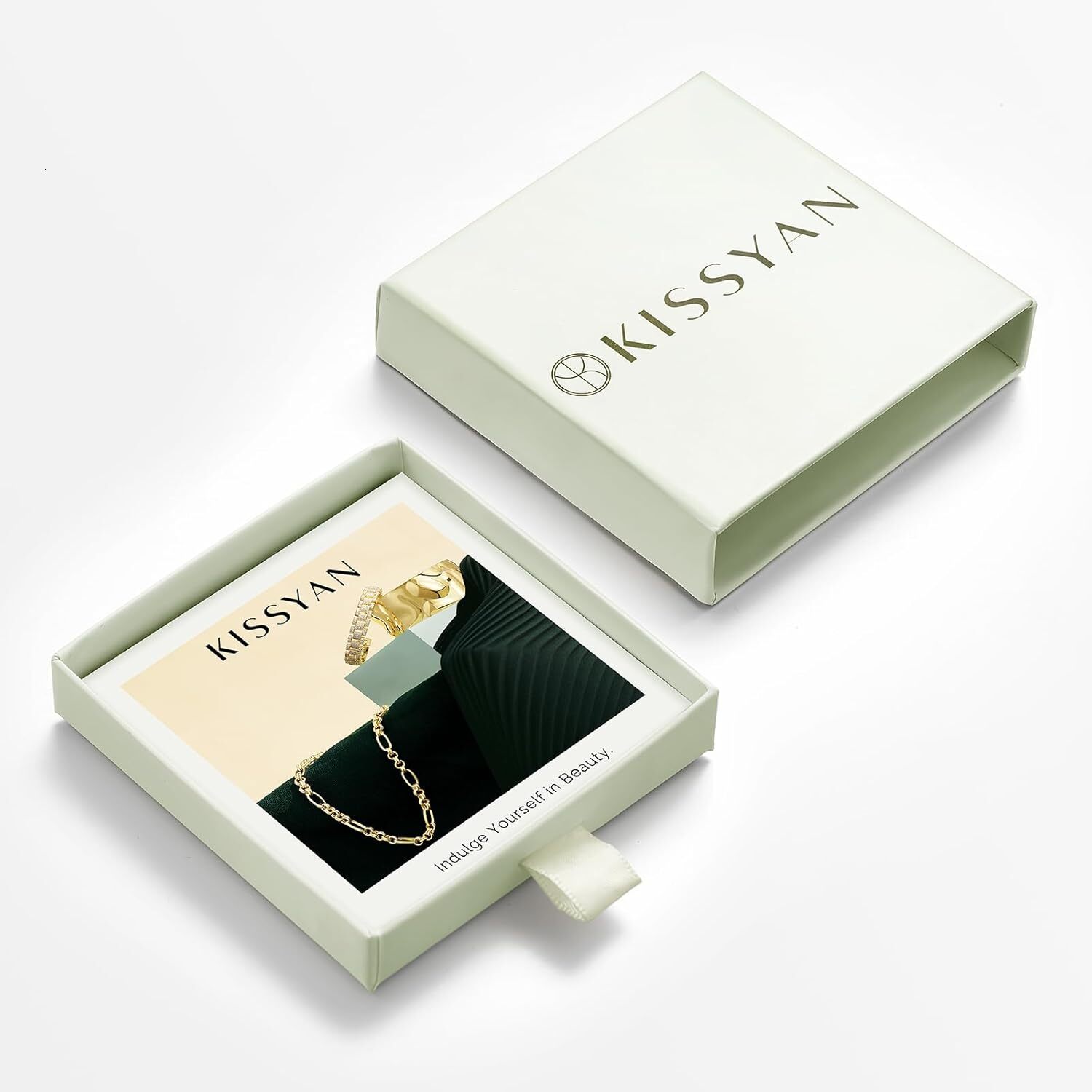 Luxury Unisex Initial Pendant Necklace 18K Gold Plated Square Capital Letter Interwoven Design A-Z Alphabet Charms on Premium Figaro Chain
