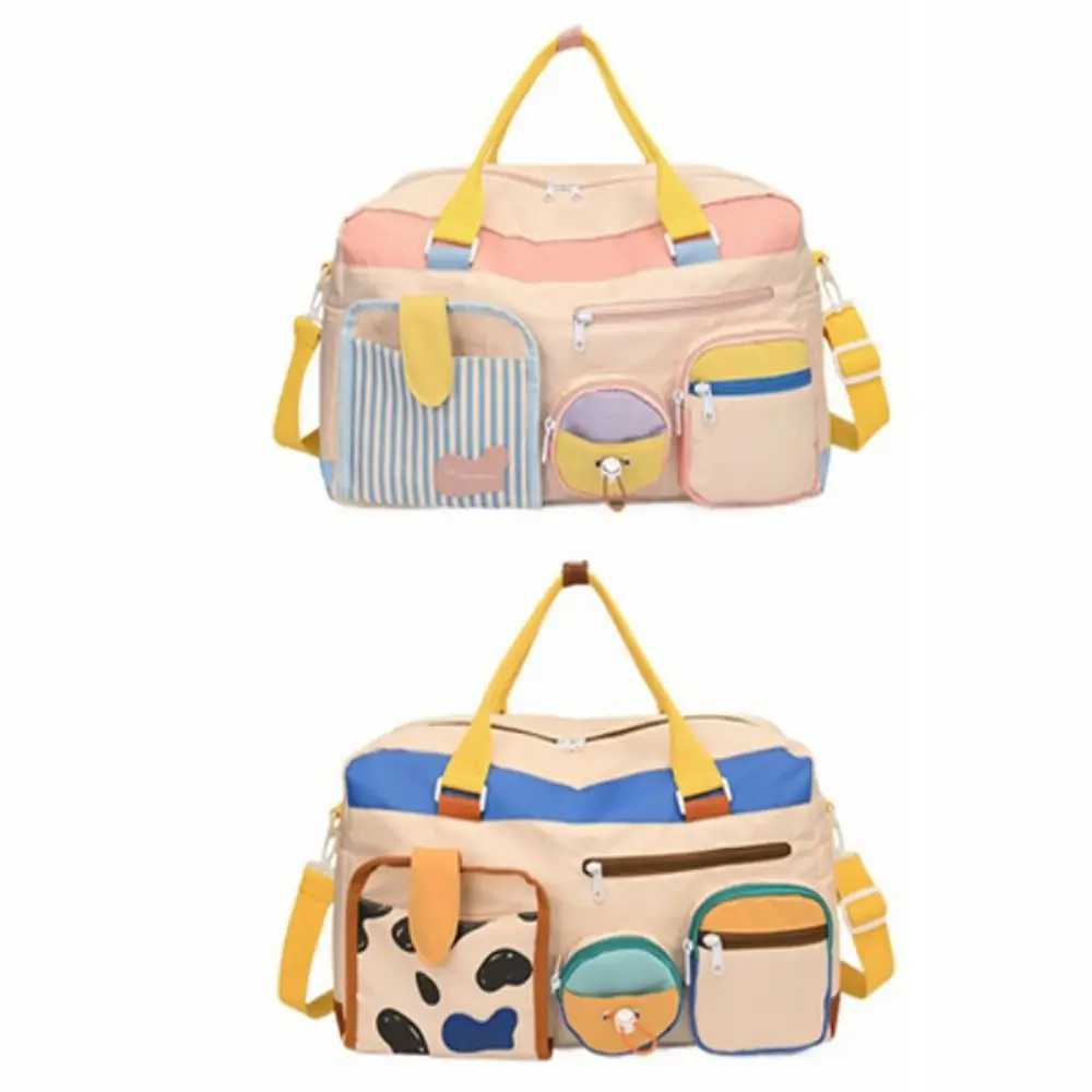 Kawaii Travel Duffel Bag Portable Wet Dry Separation Womens Fitness Handbag Crossbody Durable Gym Shoulder Bag Business Trips W250618