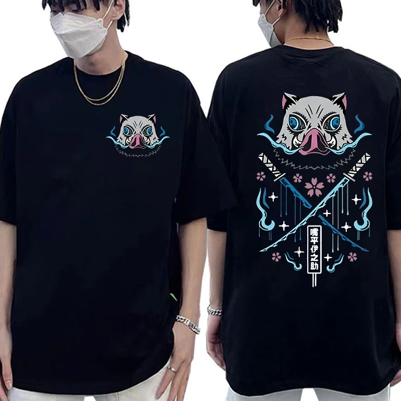 Hot Anime Printing T-Shirt Cool Summer Fashion Women's Men's Crew Neck T-Shirt Tops