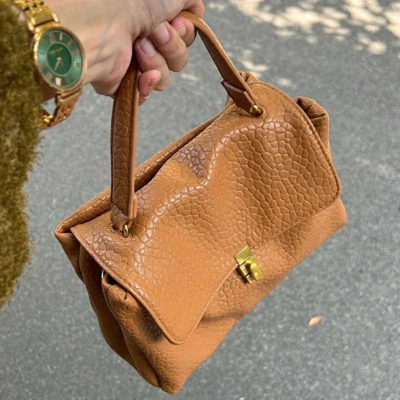 Autumn Pebbled Pattern Style Bag Wens Large-capacity Commuter Handbag 2025 New Texture e-shoder Crossbody Bags B250618