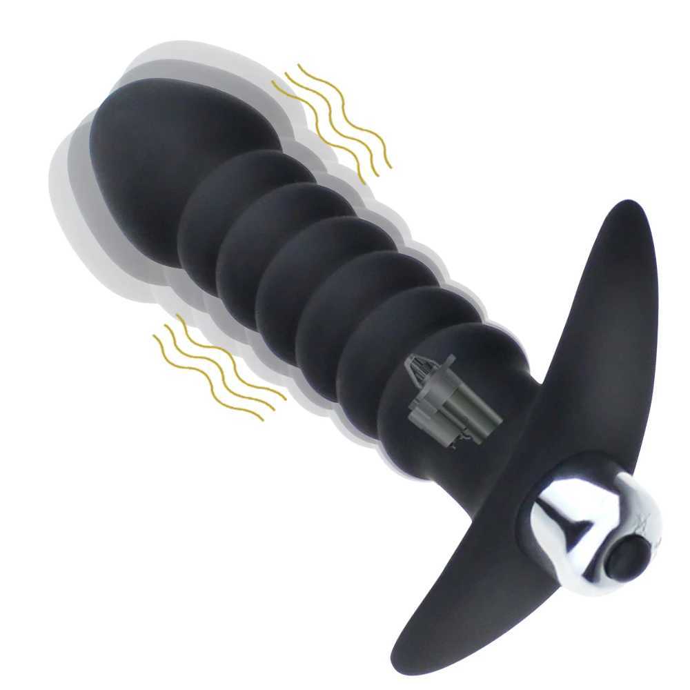 Anal Beads Butt Plug Vibrator Anal Plug Toy Strapon Dildo Male Prostate Massager Silicone Anal Sex Toys For Gays/Couple Men XJ250618