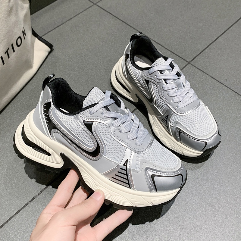 free shipping new designer shoes women Casual shoes brand Platform sneakers ladies lace up women sneakers outdoor sports trainers size 35-40