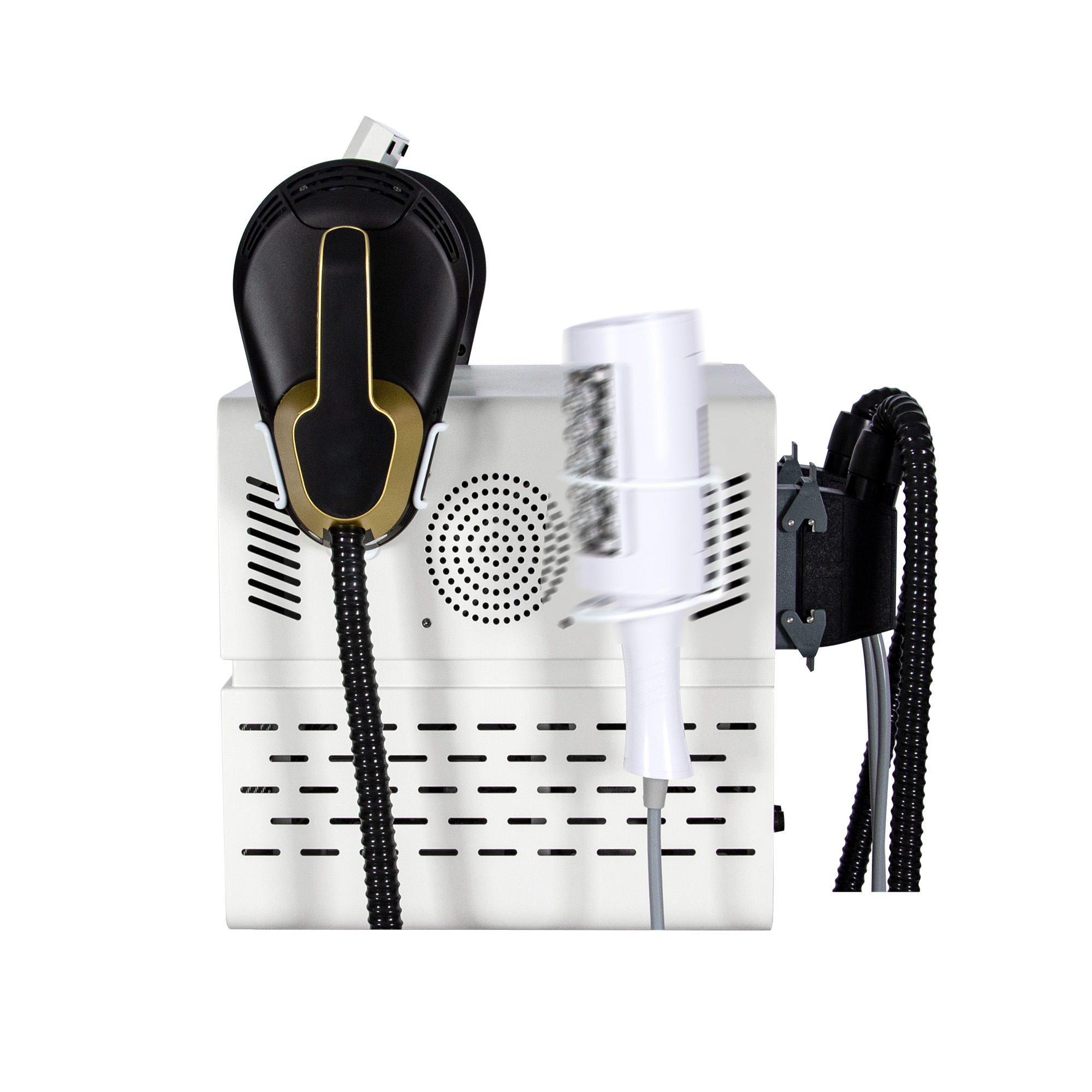 2025 New Desktop RF Body Shaping Machine Roller Fat Reduction And Magnetic Slimming Body Shaping And Weight Loss White