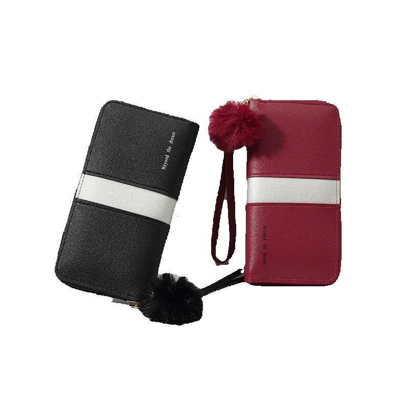 Free Shipping Designer Wallet, Large Capacity Luxury Bag Buckle, Multi Card Slot Wallet Holder, Integrated Wallet, Women's Wallet