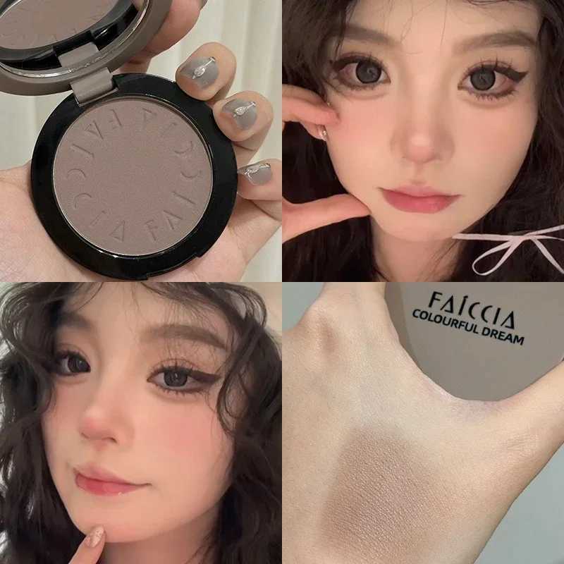 Bronzer Powder Matte Tan Brown Contouring Shadow Sculpt Face Creating 3D Features Oil Control Natural Lasting Fine Powder Makeup XJ250618