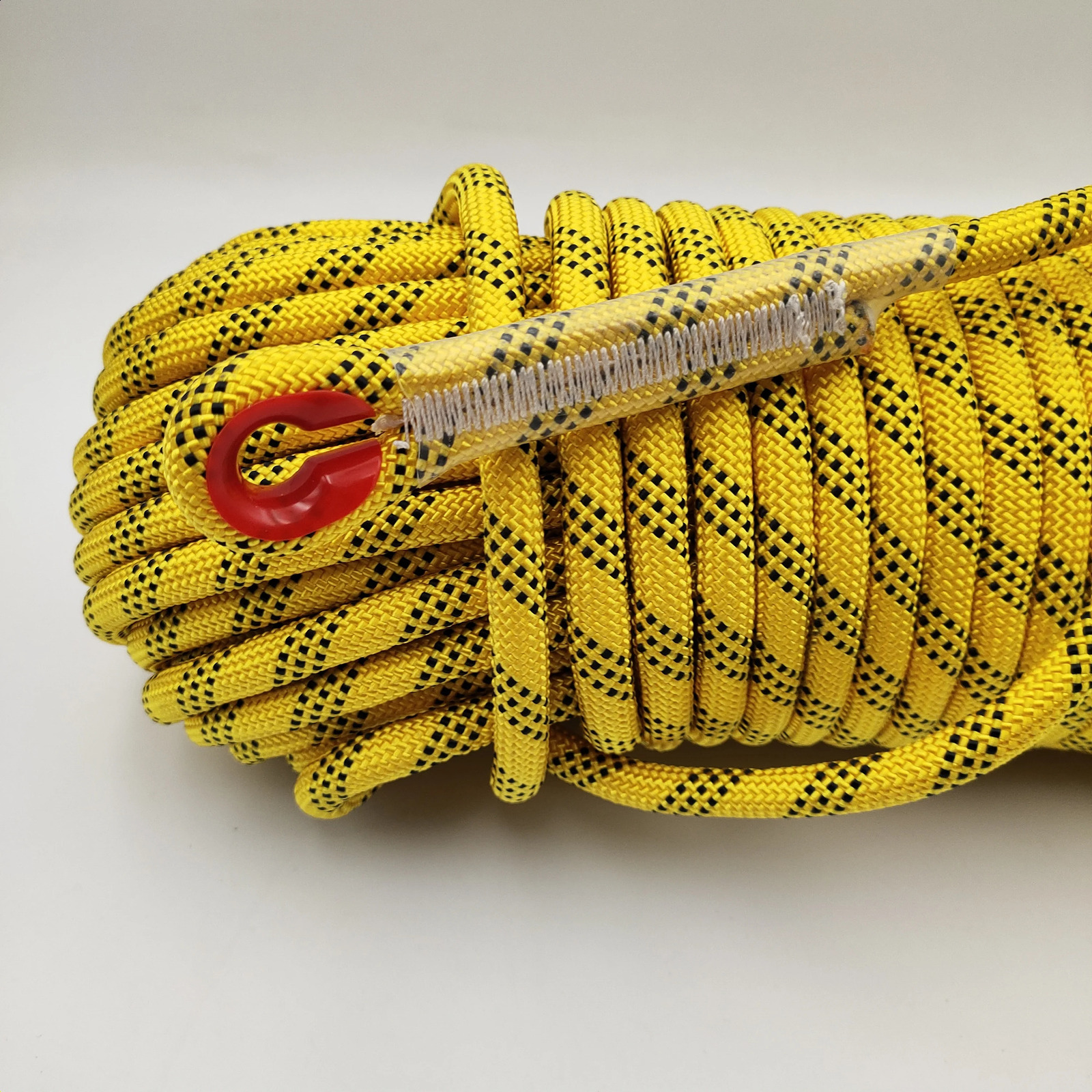 Climbing Rope 10mm 50m Outdoor Rock High Strength Static Survival Emergency Fire Rescue Safety Rope Cord Hiking Equipment 250617