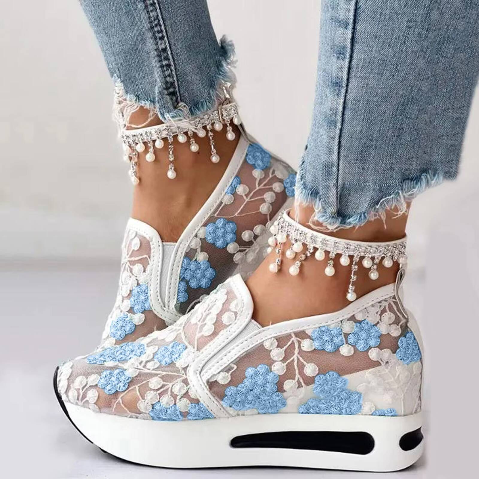 Size Womens Comfortable Soft Soled Casual Shoes Casual Fashionable Outdoor Shoes For Women Wide Width Ddmysaturn