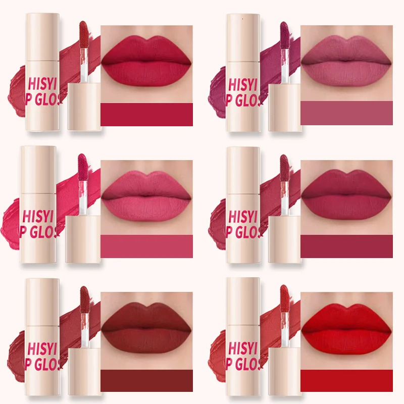 Mousse velvet lip clay matte lip gloss student affordable and non- lip glaze 250618