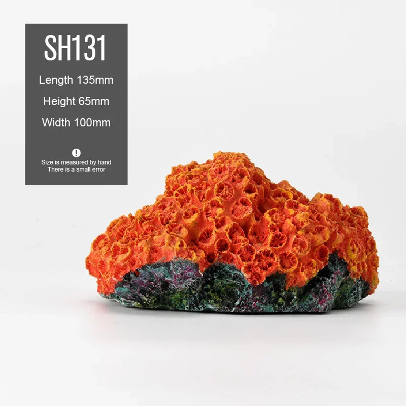 Vastocean saltwater aquarium simulation coral stone aquascape aquarium fake coral S size 250613