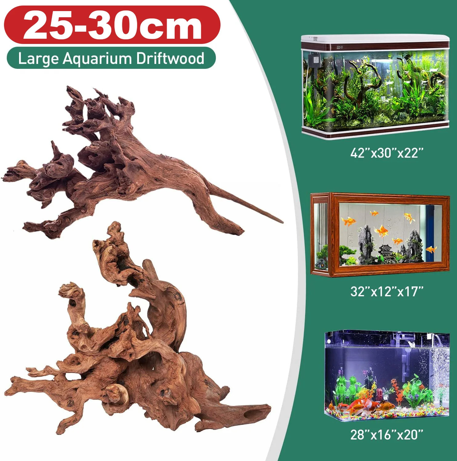 Natural Trunk Driftwood decoration for aquarium branches drift wood large driftwood fishtank ornaments aquariofilia 250613