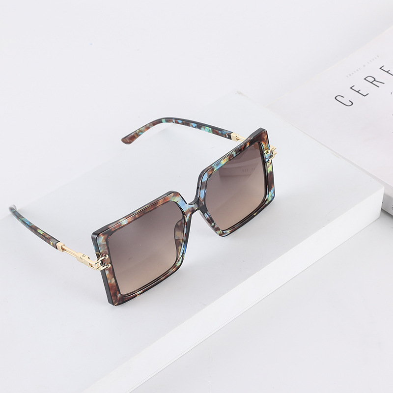 Designer Sunglasses For Women Men Fashion Sunglasses Luxury Polarized Lens Goggle Pilot PC Frame Oversized UV400 Eyewear Luxury Style Sunglasses DZ02