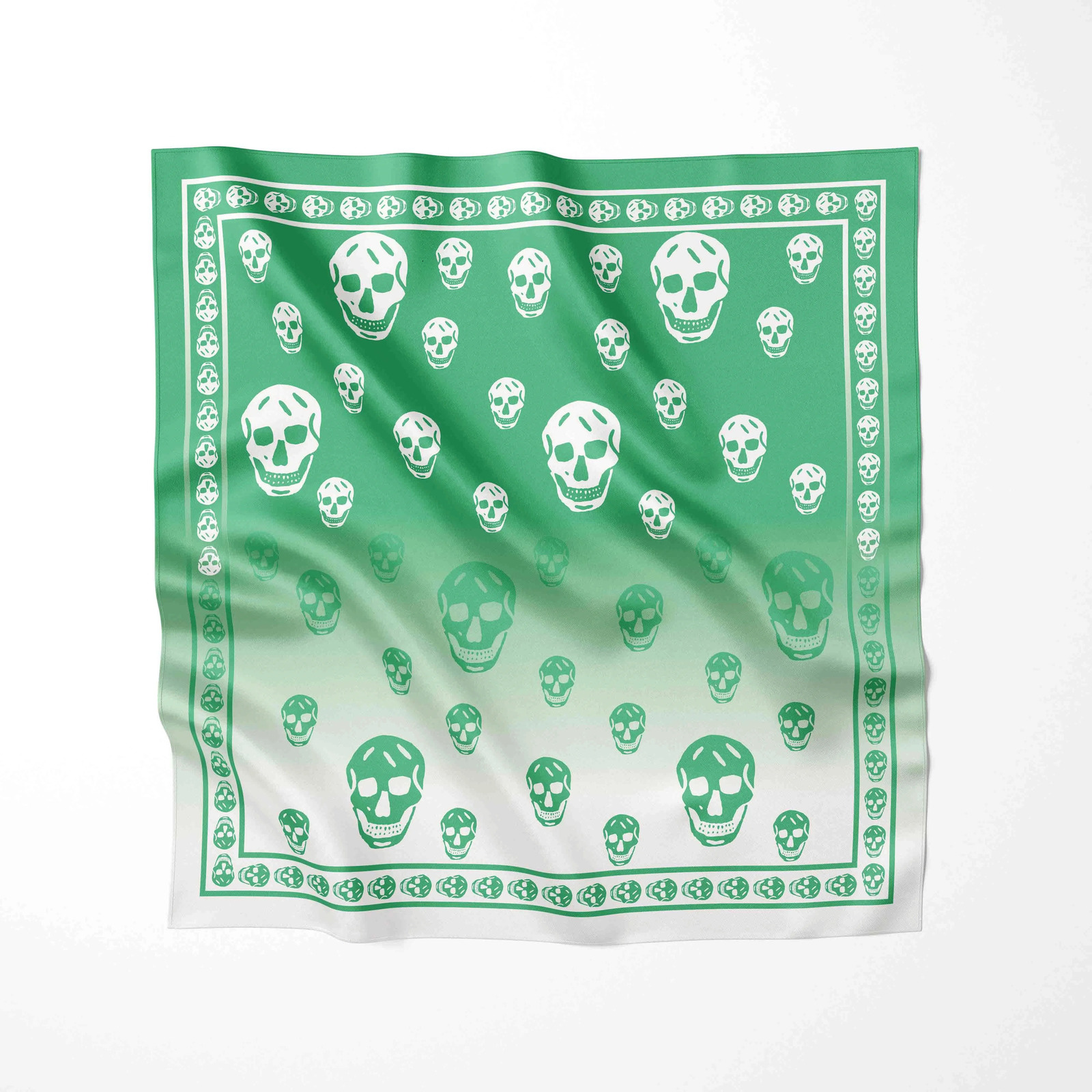 2025 70*70cm Silk Satin Hair Scarf Women Handkerchief Printed Female Square Head Bandana Neck Muffler Hijab Lady Girl 250617