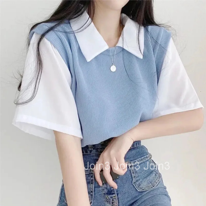 Baggy Womens Polo Shirts Summer Outfit Female Tee Fashion Clothing 2025 Korean Pulovers Elegant Yk2 Streetwear Style T-shirts