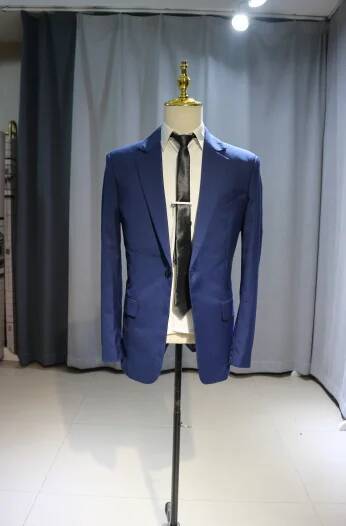 Slim Fit Abiti Uomo Smoking Da Sposo Terno Masculino Prom Blazer Matrimonio Personalizzato 2 Pcs Disfraz De Hombre Men Suit