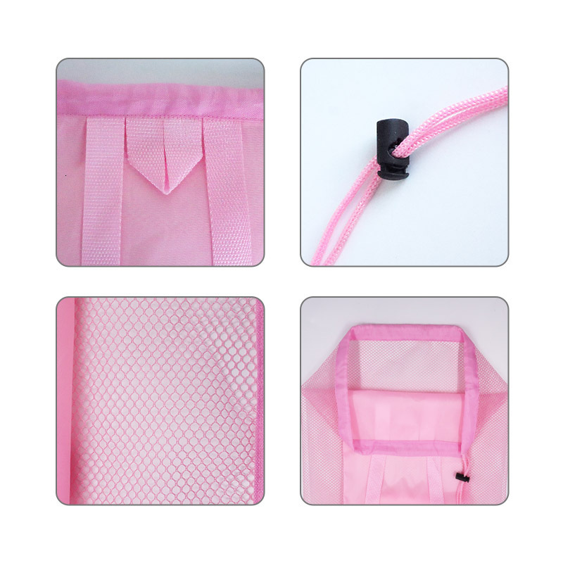 Large Capacity Mesh Multifunctional Travel Backpack Beach Children's Miscellaneous Toy Storage Bag