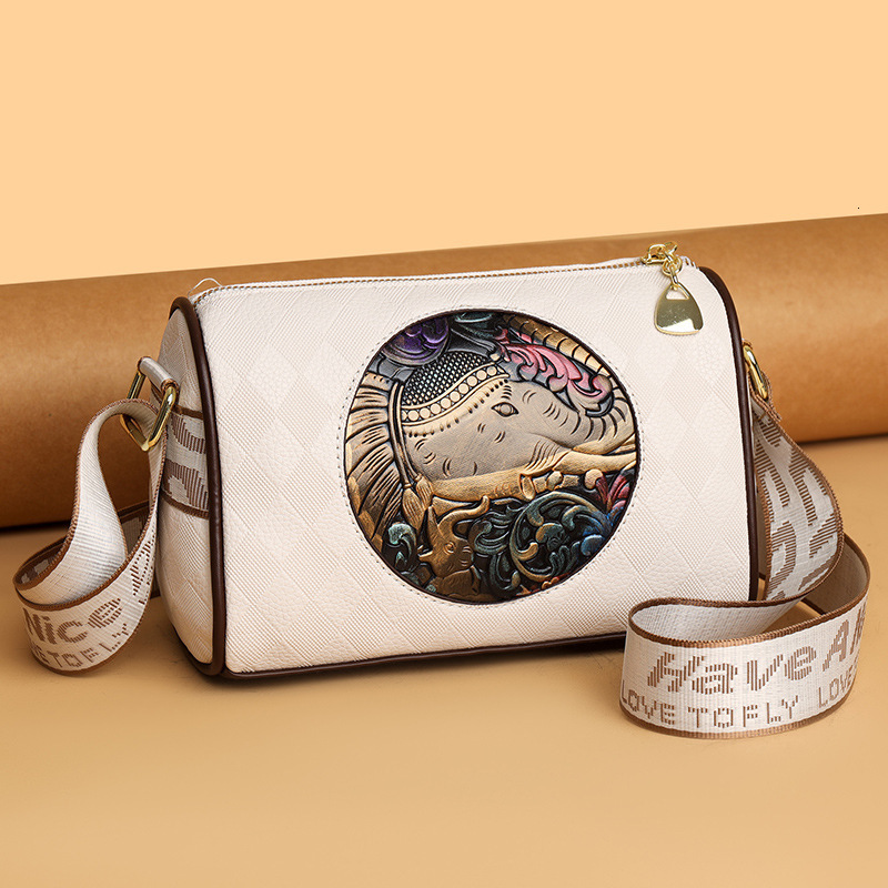 Free Shipping 2025 New Designer Bag Fashionable And High-quality Shopping Bag Elegant Women's Retro Embossed Multifunctional Chinese Single Shoul