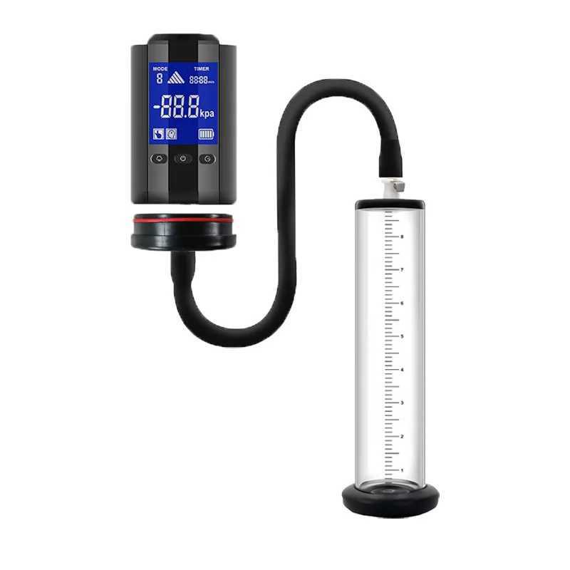 Electric Penis Pump Vacuum Penis Enlarger Sex Toys for Men Sex Product Male Masturbation Dick Pump Penis Extender Trainer W250618