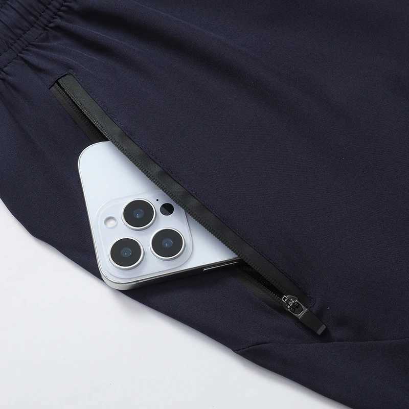 Mens Bottoms Summer Gym Workout Running Cycling Quick Drying Breathable Drawstring Waist Sports Shorts Reflective XJ250618