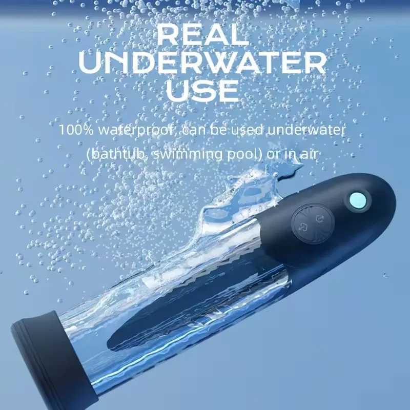 Male Hydro Electric Penis Pump Water Bath Penis Massage Enlarger Enlargement for Men Penis Extender trainer Adult Sex Toy W250618