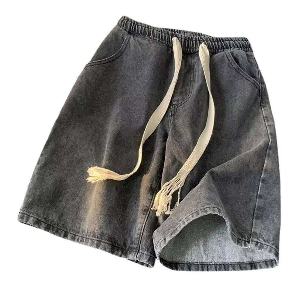 Casual Lightweight Mens Denim Bottoms Featuring Adjustable Belt Loops & Handy Storage Pouches