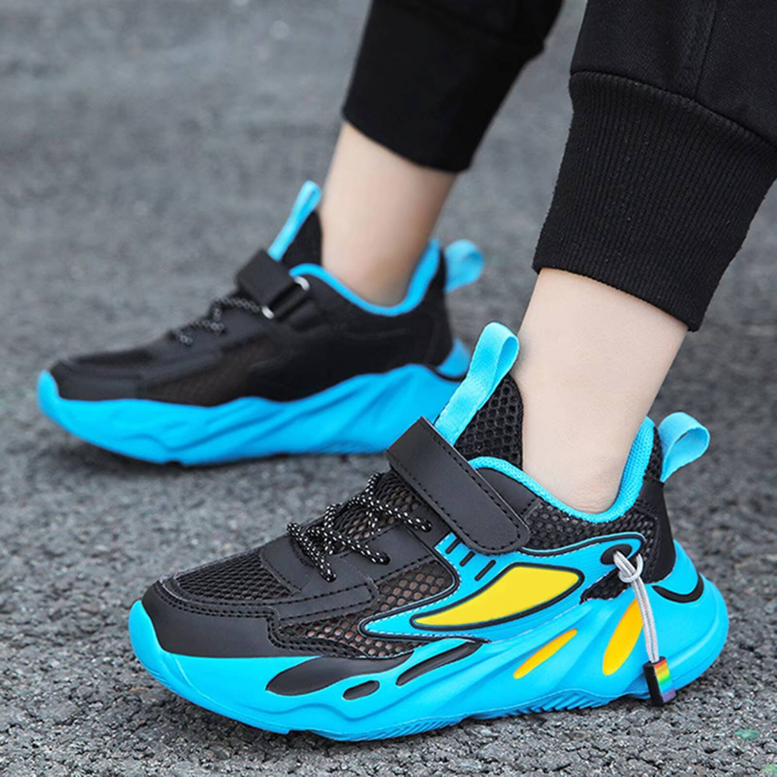 Ddmyshoesvip Breathable Mesh Kids Sneakers Lightweight Boys Casual Running Shoes Children's Shoes Stylish Footwear Girls Size