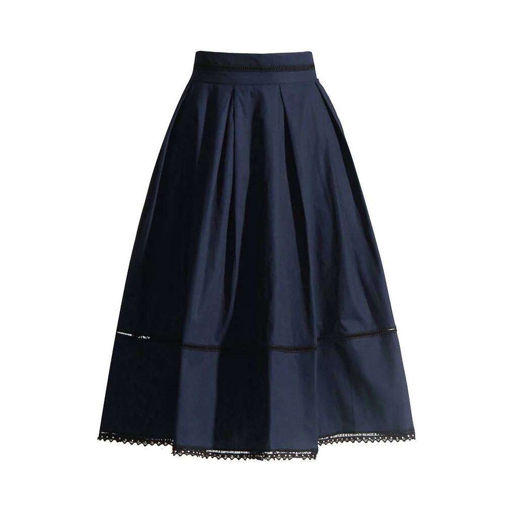 Solid Summer Two Piece Sets For Women Lapel Short Sleeve Tops High Waist A Line Skirt Slim Set Female Fashion New