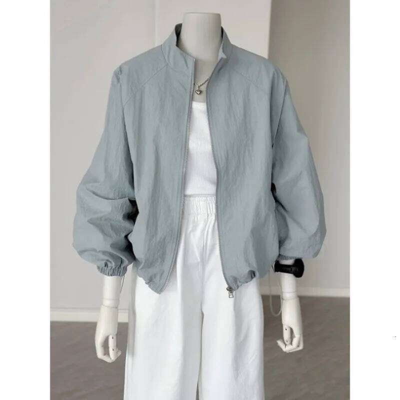 Sun Protection Clothing for Women Thin Coat Casual Jacket Spring and Summer Outdoor Leisure Versatile Sports Clip