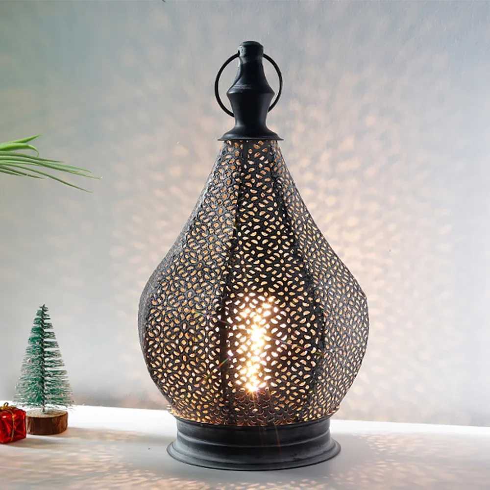 Moroccan Table Lamp Bedroom Desk Lamp Living Room Bedside Lamp Touch Night Light Garden Home Decor Z250618