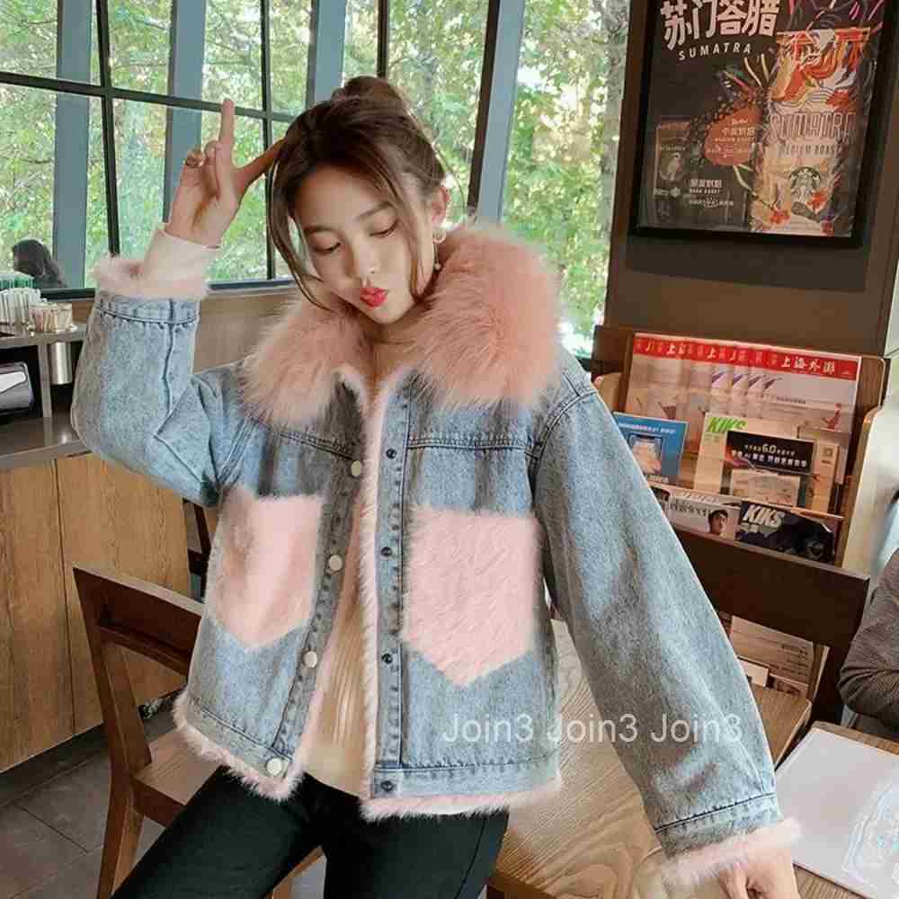 Long Sleeve Cowboy Coat Woman Loose Korean Outer Denim Jacket for Women New In Deals Cheap Low Price Designer 2025 Models Luxury