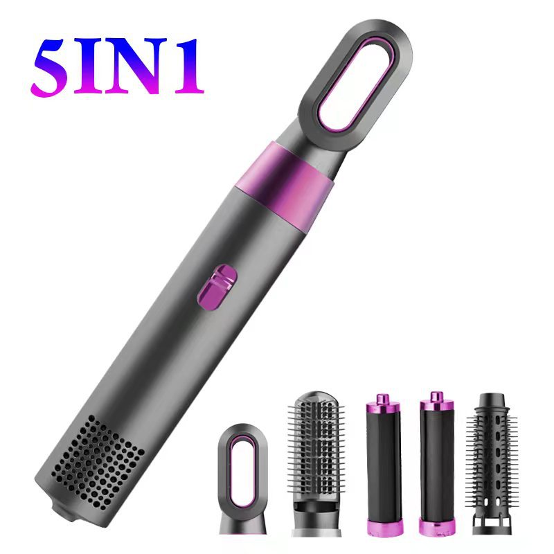 Versatile Five-In-One Styling Tool: Curling Wand & Perm Device, Includes Heat Roll - For Professional Results at Home