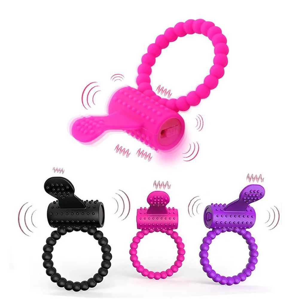 Penis Ring Vibrator Sex Toys For Men Masturbators Adults Vibrator For Women Couples Chastity Cage Erotic Accessories Sex Shop W250618