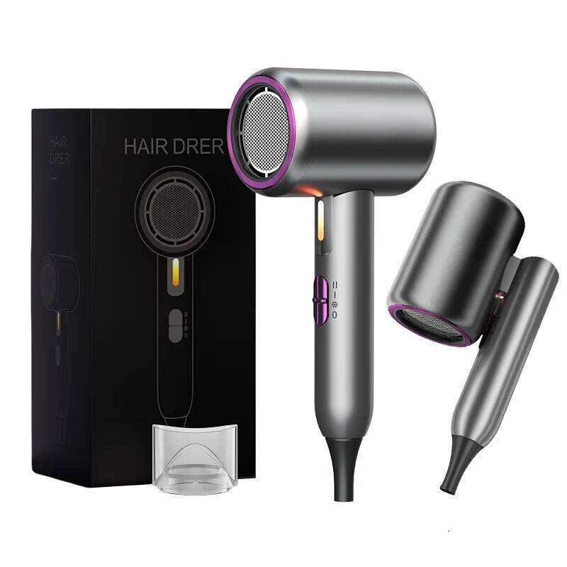 2025 New Foldable 100 Million Negative Ion Blue Care Constant Temperature Power High Speed Hair Dryer