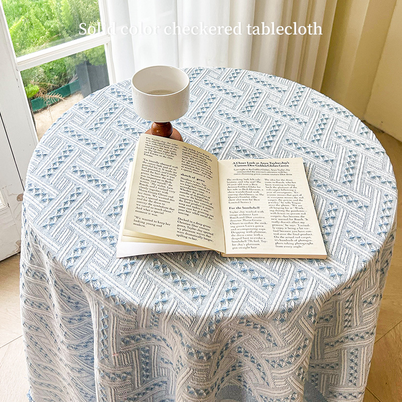 Table Mat High-grade Table Cloth Free Table Cloth Household Round