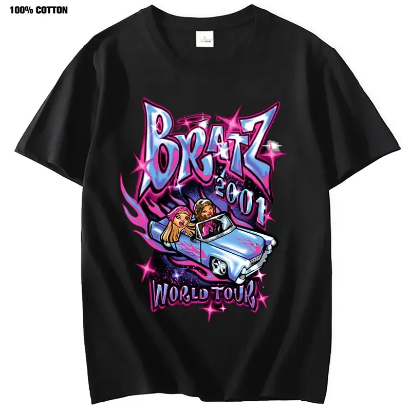 T Shirts Women Summer Fashion Street Oversized T-shirt Y2k Tops Men Women Casual Cotton Short Sleeve Tshirt