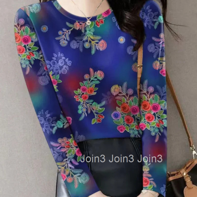 Autumn Winter Womens Long Sleeve T-shirt 2025 High Quality Y2k Vintage Top Female Elegant Kpop Yk2 Korean Cheap Clothing Sales