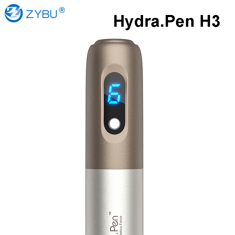 Hydra.Pen H3 Microneedling Pen With 2pcs 12Pins Cartridge Authentic Professional Microneedling for Skin Care Hair Growth Dermapen Hydra MTS Tools Meso