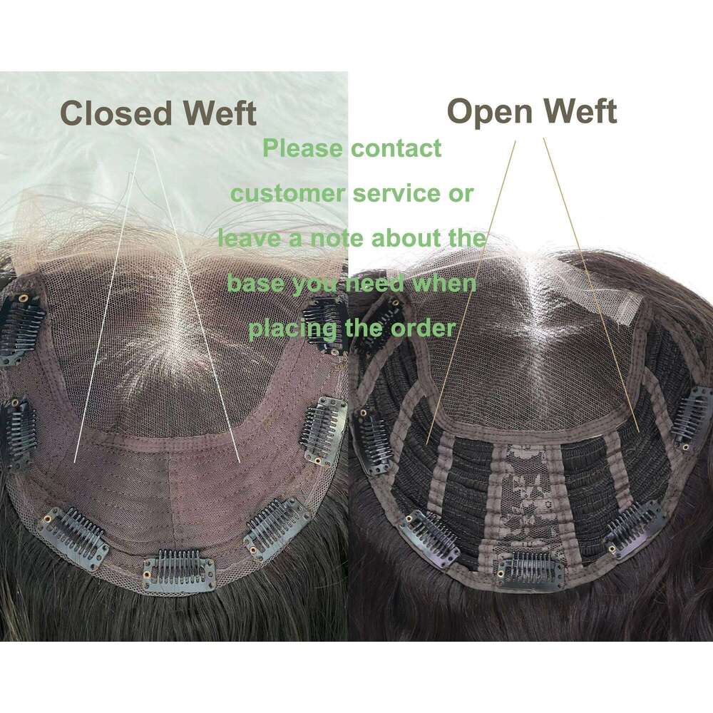 4X4 Inch Transparent HD Top Wave Curly Virgin European Human Hair Topper with Lace Front Closed Weft Thick Density