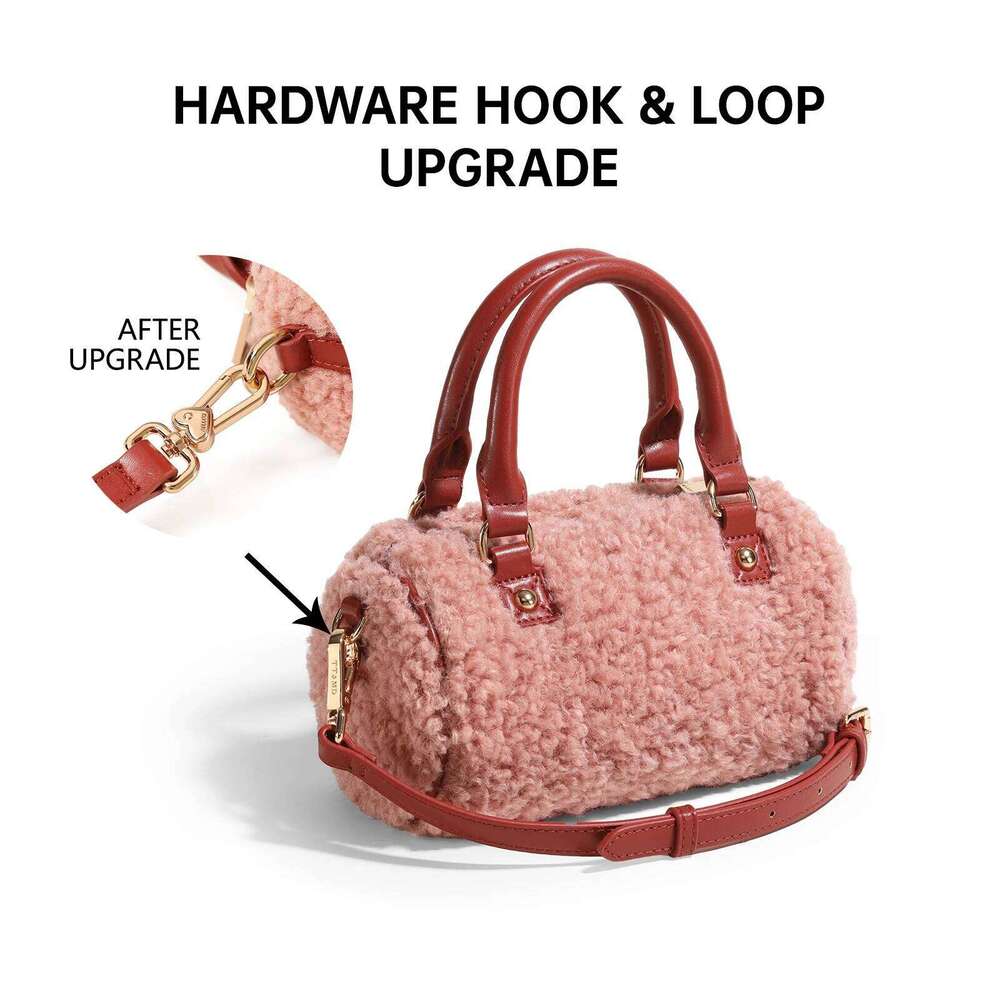 Women's Heart Embroidery Boston Fashionable Solid Color Shoulder Bag For Dailyused Casual Trendy Versatile Daily Commuting