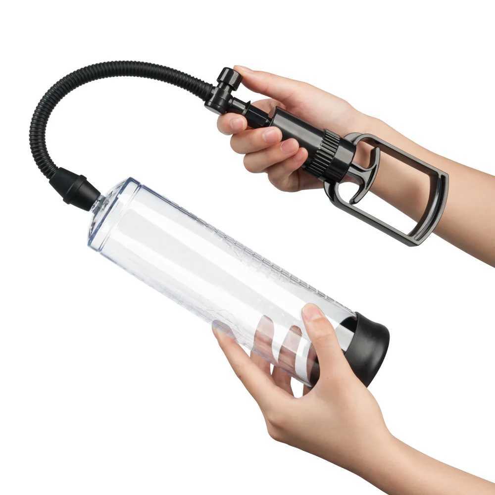 Electric Penis Pump Penis Enlargement Sex Toys for Men Extend Pump Penis Trainer Male Masturbator Cock Vacuum Pump Adult Goods W250618