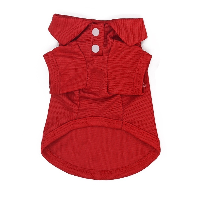 Designer Dog Clothes Breathable Puppy Corgi Small Dogs Pet Clothing Cat Clothes Summer Anti Shedding Thin Style Products