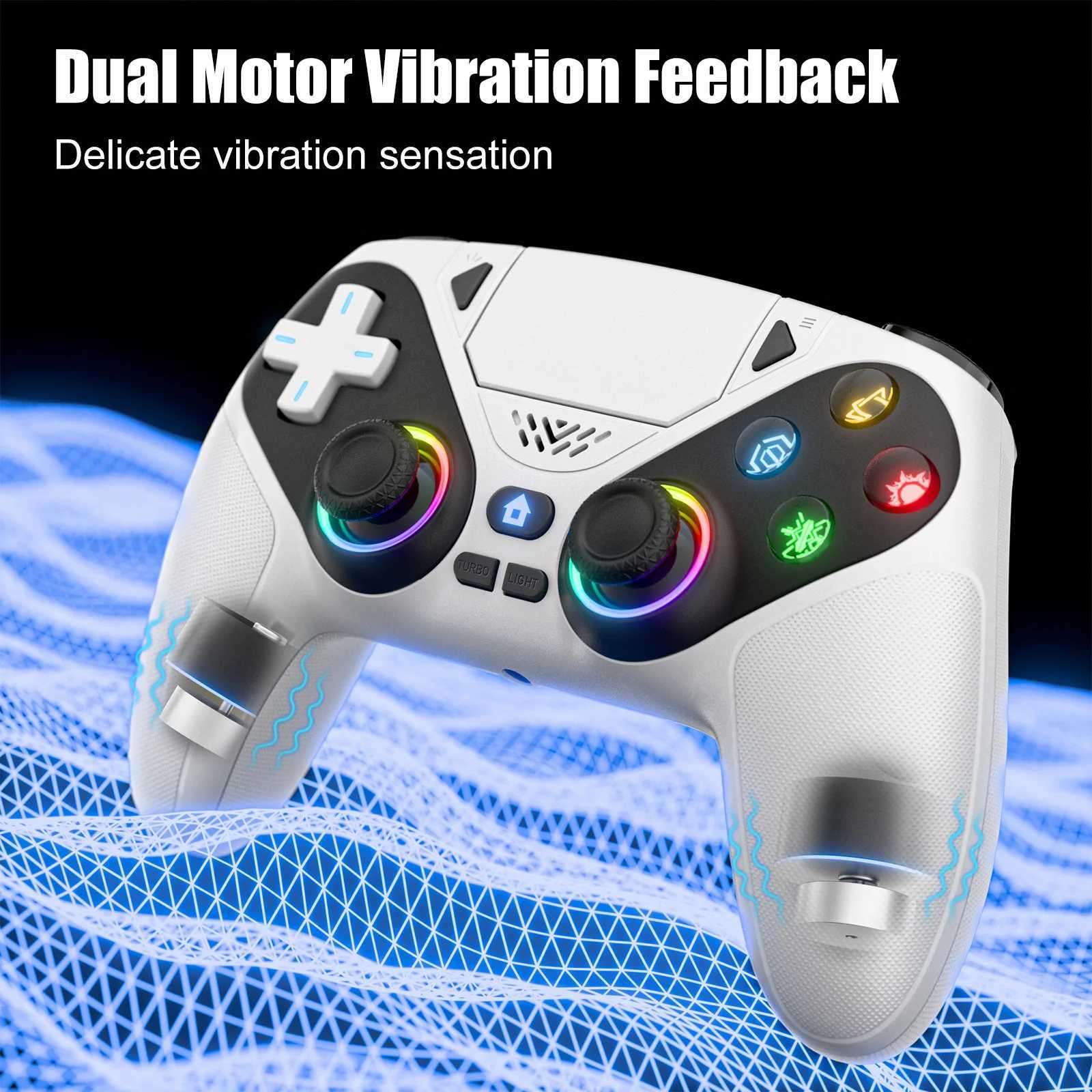 For Playstation 5 Wireless Controller For Pc Console Controller With Turbo Dual Sense Vibrate Programming Bluetooth Gamepad Z250617UW70