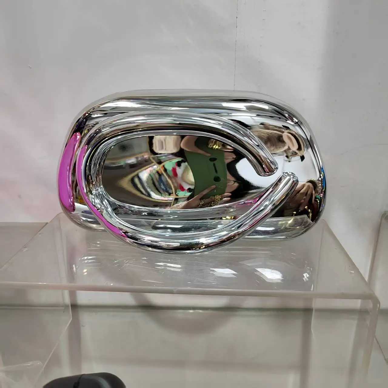 2025 Spring Summer Elegant Metallic Stylish Women Box Purse Clutch Bag Evening Purse Z250618