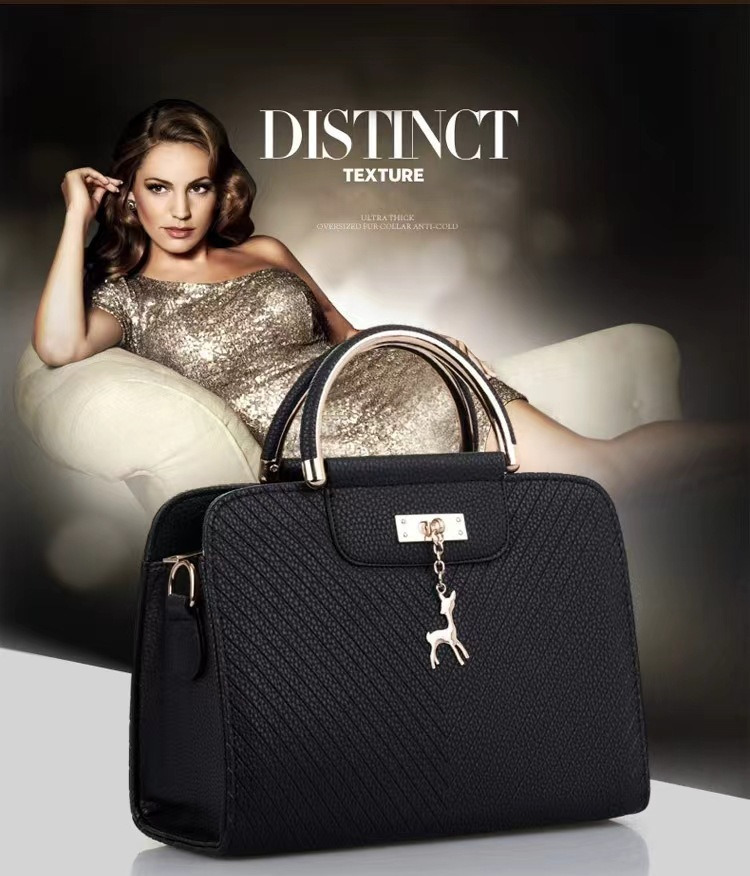 Free Shipping 2025 New Designer Bag High-end Large Capacity PU Solid Color Women's Single Shoulder Handbag Fashionable And High-quality Shopping 