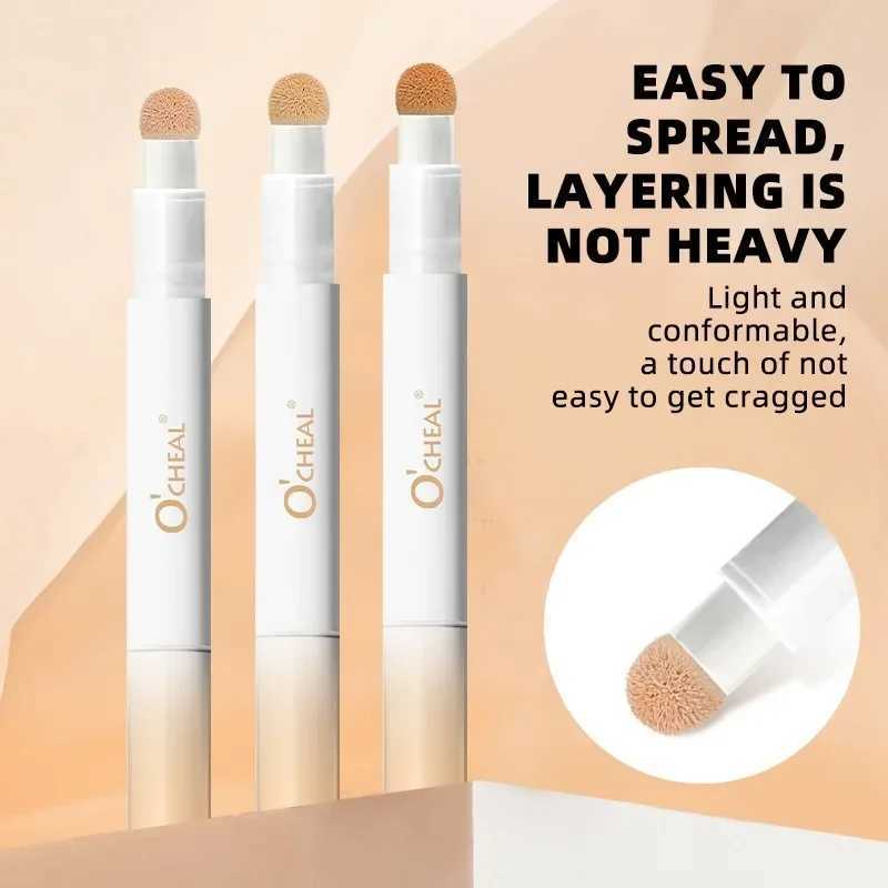 Air Cushion Concealer Pen Rotary Liquid Matte Silky Smooth Foundation Cream Pencil Oil Control Cover Dark Circles Natural Makeup XJ250618