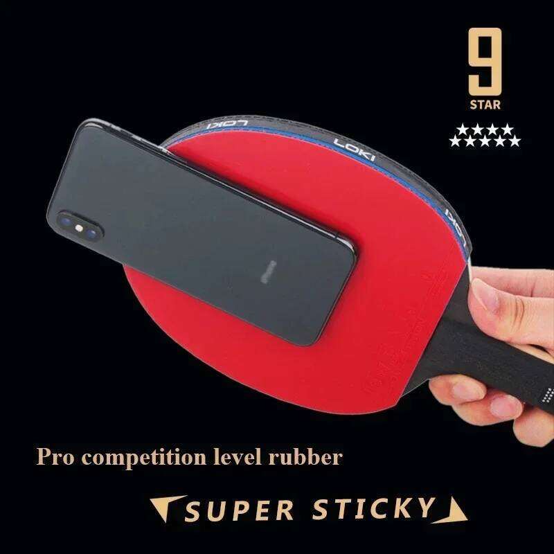 LOKI 9 Table Tennis Racket Professional 5+2 Carbon 6/7/8/9 Star Ping Pong Paddle Ultra Offensive with Sticky Rubbers