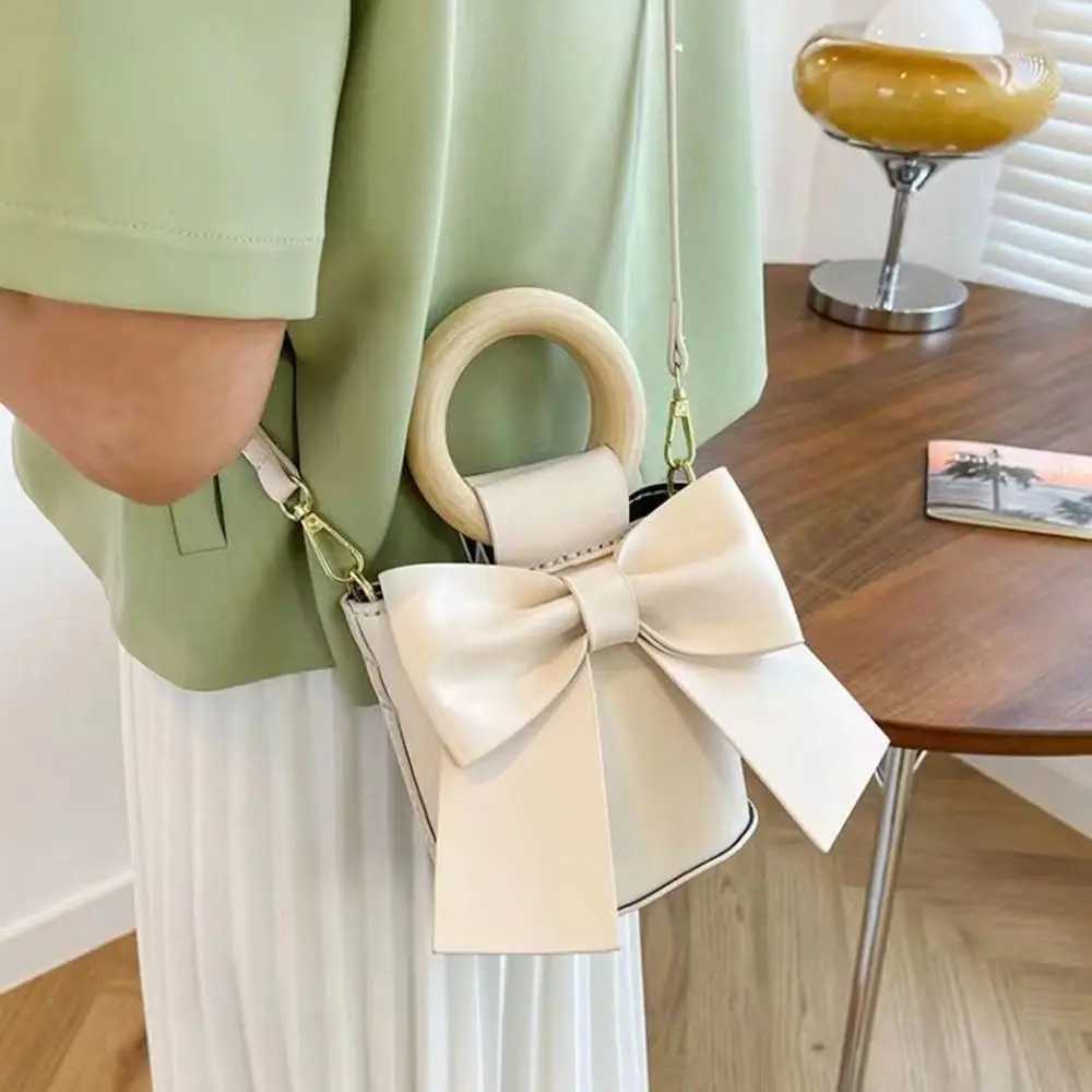 PU Leather DIY Leather Tote Bag Making Kit Handmade Korean Style Crossbody Bucket Bag Making Materials with Hardware Bags Strap Z250618