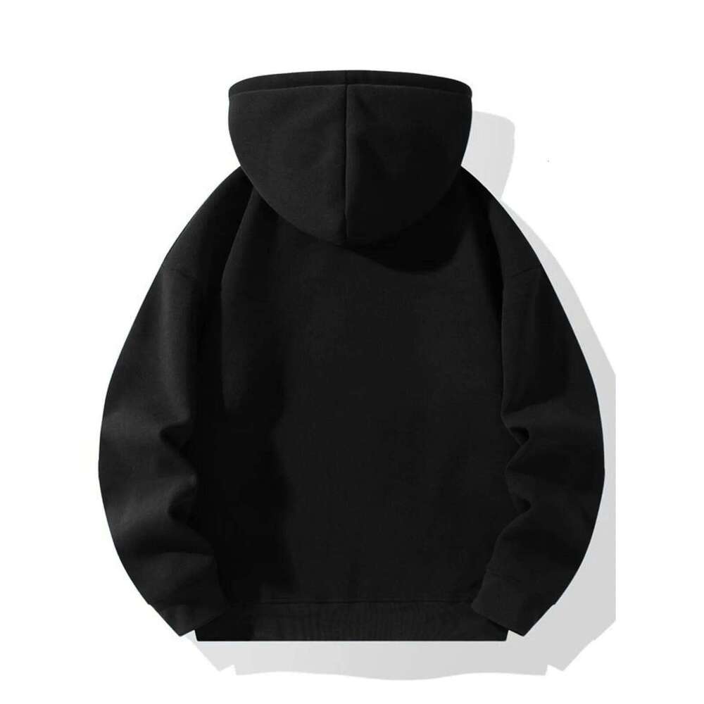 Men's Hoodless Crew Neck Sweatshirt, Basic Long Sleeve Shirt, Winter Fashion, New Cotton Sweatshirt for Men